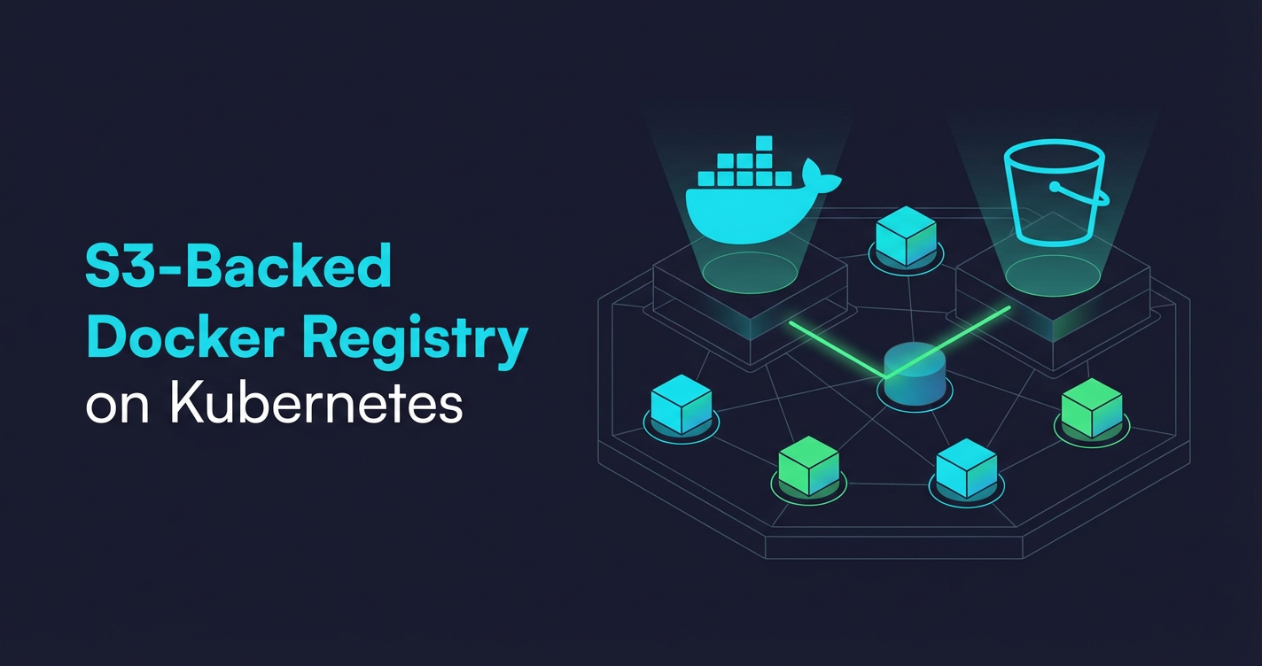 Hosting an S3 backed Docker Registry on Kubernetes