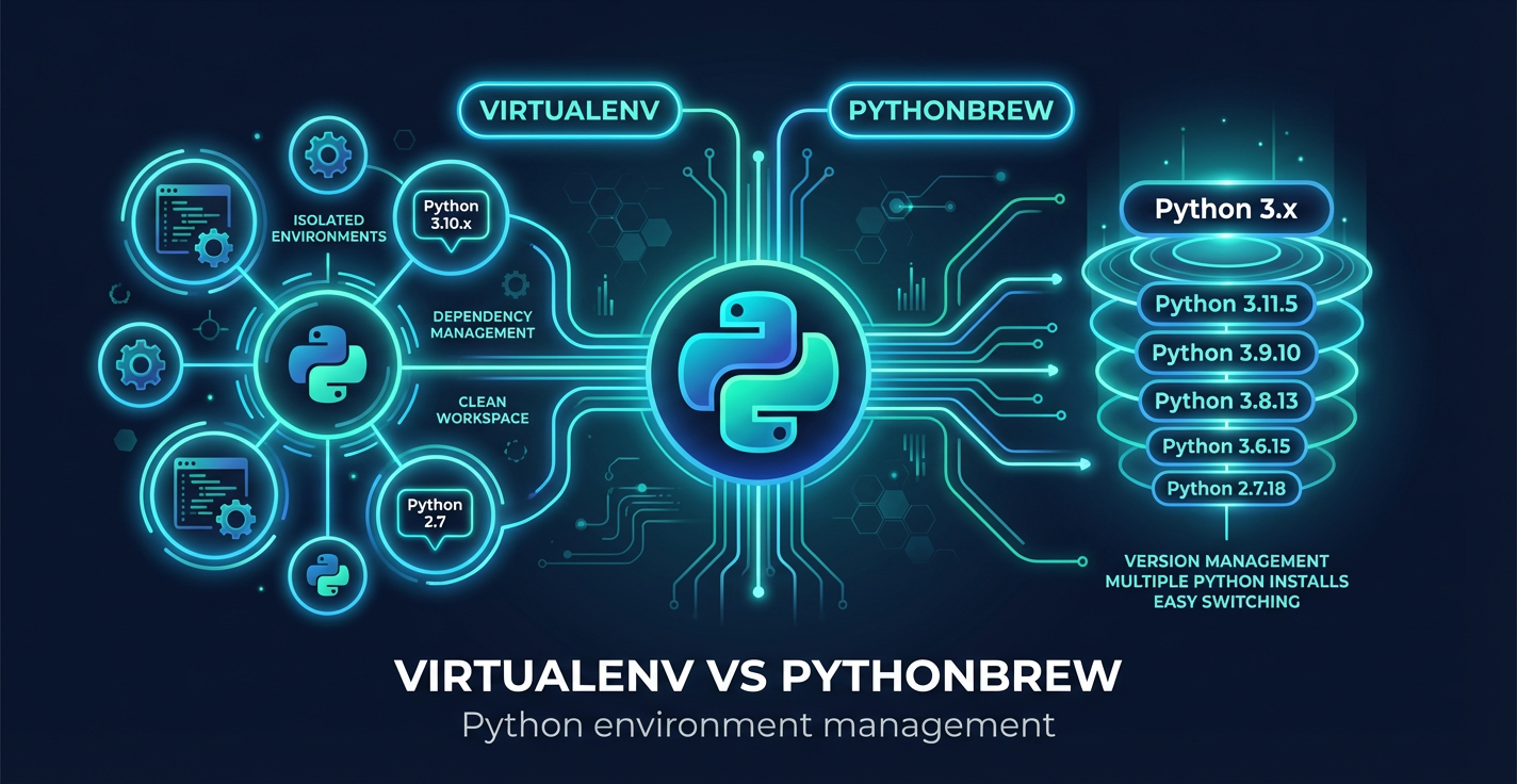 Why use virtualenv when there is pythonbrew?