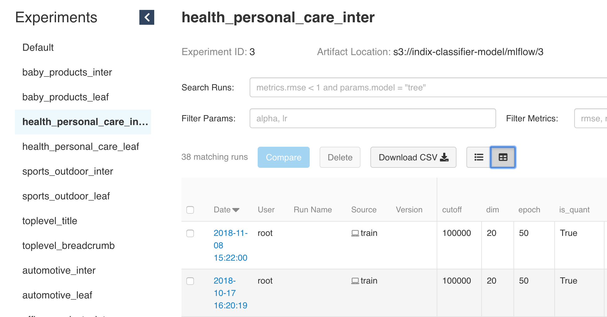 mlflow-ui