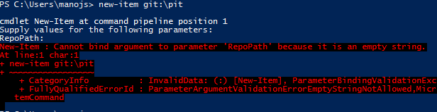 NewItemDynamicParameters