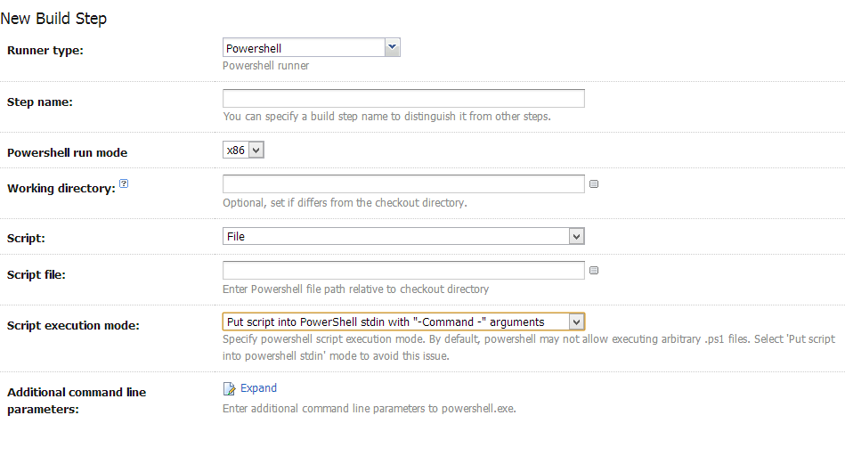 TeamcityPowershell